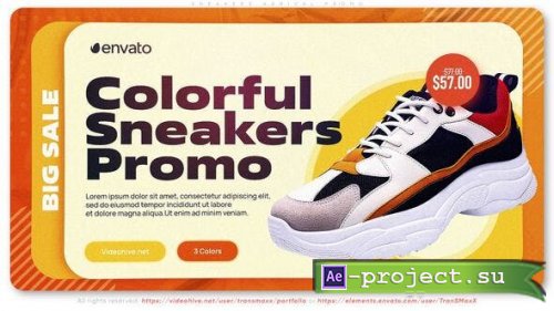 Videohive - Sneakers Arrival Promo - 49876714 - Project for After Effects