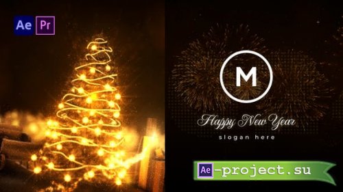 Videohive - Christmas & New Year Logo Reveal - 49926609 - Project for After Effects