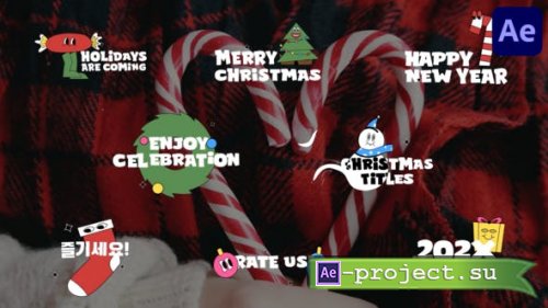 Videohive - Christmas And New Year Titles for After Effects - 49939530 - Project for After Effects