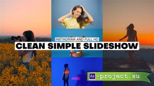 Videohive - Clean Simple Slideshow - 49912525 - Project for After Effects