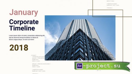 Videohive - Corporate Company Timeline Slideshow - 49913126 - Project for After Effects