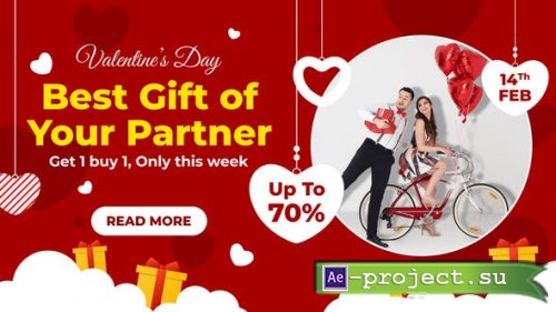 Videohive - Valentine's Day Sale Promo - 49963528 - Project for After Effects