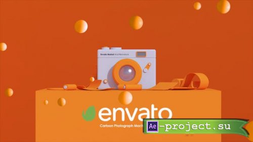 Videohive - Cartoon Photograph Machine Logo - 49905320 - Project for After Effects