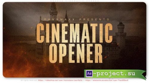 Videohive - Grunge Cinematic Opener - 49931166 - Project for After Effects