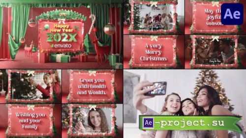 Videohive - Christmas Greeting Scenes for After Effects - 49961745 - Project for After Effects