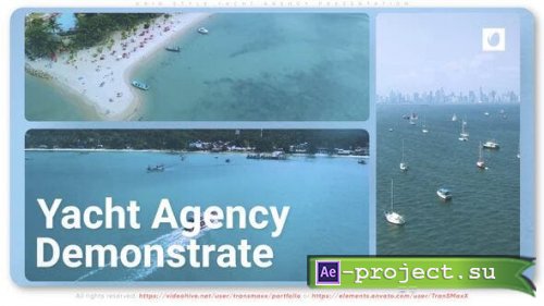 Videohive - Grid Style Yacht Agency Presentation - 49947128 - Project for After Effects
