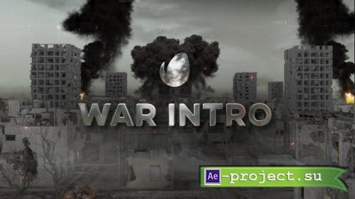 Videohive - War Intro - 49948123 - Project for After Effects