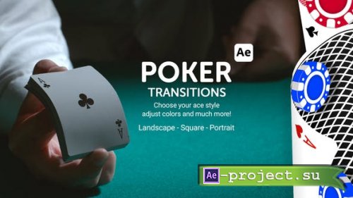 Videohive - Poker Transitions for After Effects - 49986241 - Project for After Effects