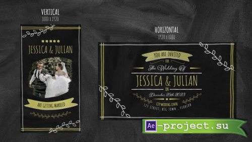 Videohive - Vintage Wedding Invitation - 49989967 - Project for After Effects