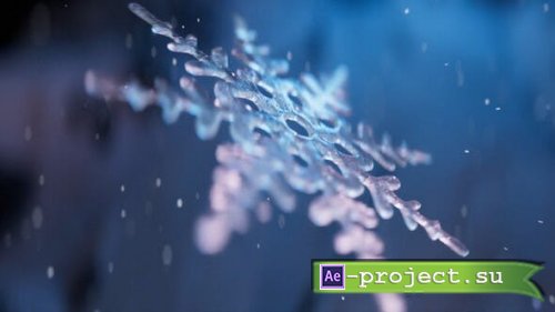 Videohive - Ice Snowflake Logo Reveal - 49988172 - Project for After Effects