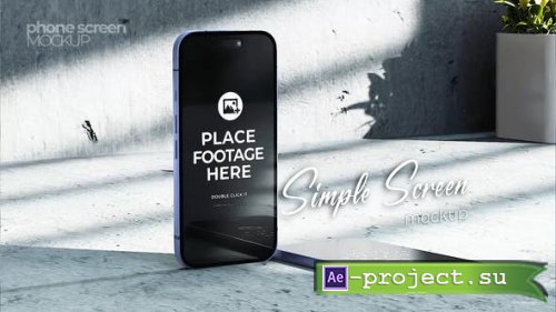 Videohive - Phone Screen Mockup - 50000473 - Project for After Effects