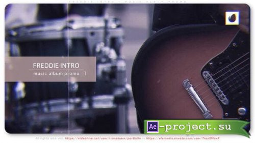 Videohive - Freddie Intro - Music Album Promo - 50021691 - Project for After Effects