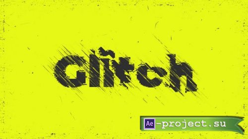 Videohive - Flat Glitch Logo - 50049533 - Project for After Effects