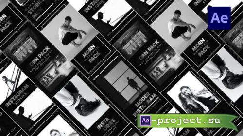 Videohive - Black Social Media Stories - 50056789 - Project for After Effects