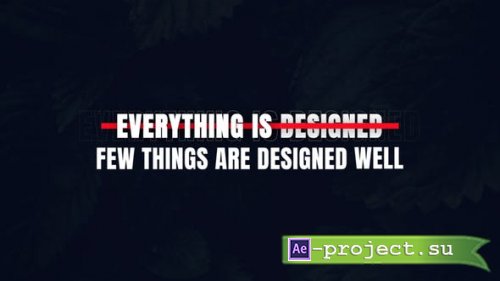 Videohive - Animated Titles - 50057028 - Project for After Effects