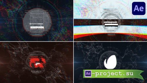 Videohive - Organic Glitch Logo for After Effects  - 50069321 - Project for After Effects