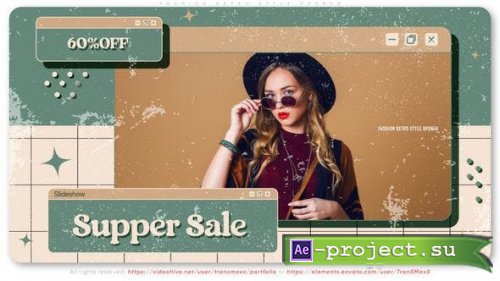 Videohive - Fashion Retro Style Opener - 50072789 - Project for After Effects