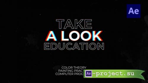 Videohive - Stroke and Fill Text Titles - 50077130 - Project for After Effects