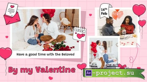 Videohive - Valentines Day Slideshow Promo - 50084631 - Project for After Effects