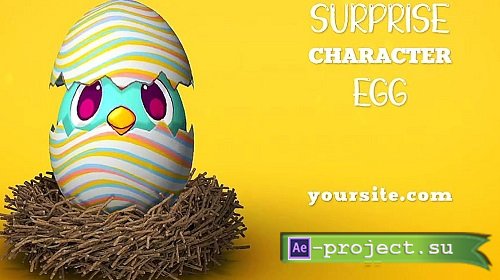 Surprise Character Egg-1718769 - Project for After Effects 