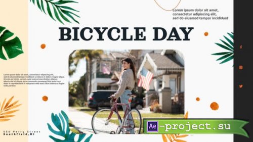 Videohive - Bicycle Day - 50099094 - Project for After Effects