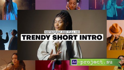 Videohive - Trendy Short Intro - 50104184 - Project for After Effects