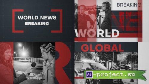 Videohive - World Breaking News - 50109325 - Project for After Effects