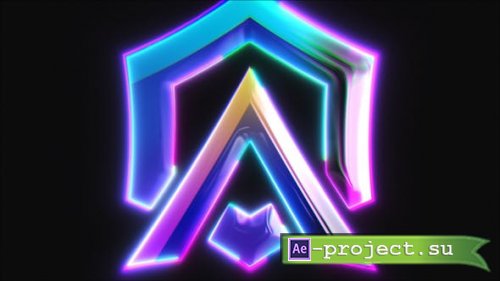 Videohive - Neon Logo Intro - 47175543 - Project for After Effects