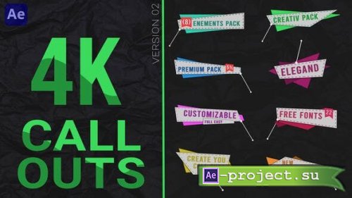 Videohive - Call Outs pack - 50117482 - Project for After Effects