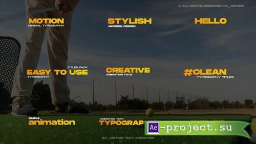 Videohive - Text Animation | AE - 50112621 - Project for After Effects