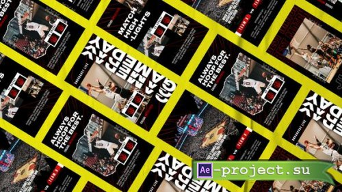 Videohive - Loops Basketball Reels & Stories - 50092866 - Project for After Effects