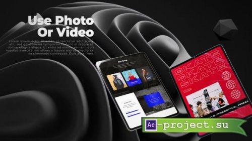 Videohive - Tablet Mockup - 50111695 - Project for After Effects