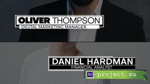 Videohive - Corporate Lower Thirds - 50124340 - Project for After Effects