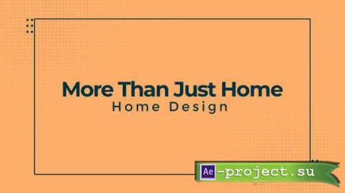 Videohive - Home Design Promo - 48079216 - Project for After Effects