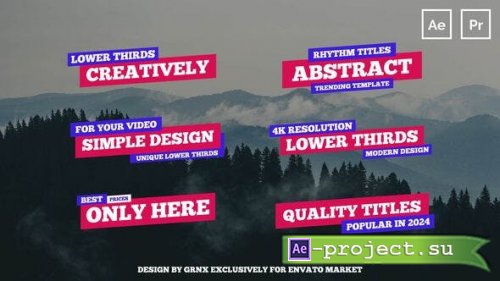 Videohive - Lower Thirds | After Effects - 49744096 - Project for After Effects