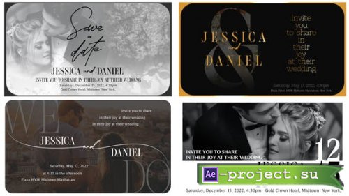 Videohive - Clean Wedding Invitation - 50100602 - Project for After Effects