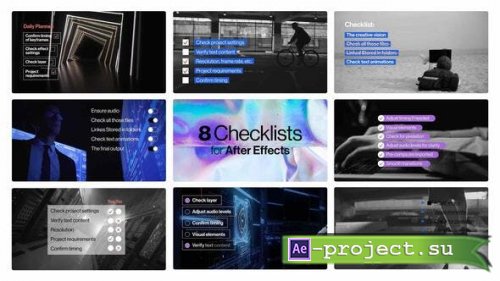 Videohive - Checklist Video Template - 50143554 - Project for After Effects