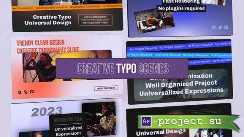 Videohive - Creative Typo Scenes - 50142625 - Project for After Effects