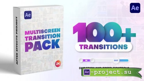Videohive - Multiscreen Transitions | Multiscreen Pack - 47173364 - Project for After Effects