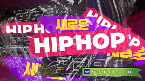 Videohive - Grunge Hip hop Intro - 50136949 - Project for After Effects