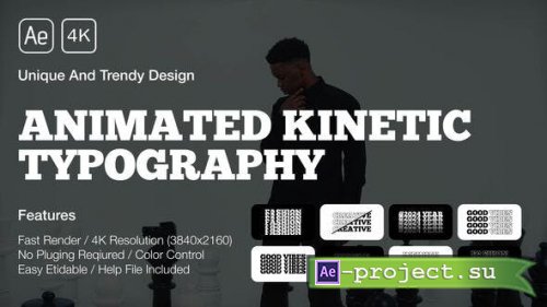 Videohive - Kinetic Typography Titles | After Effects - 50183629 - Project for After Effects