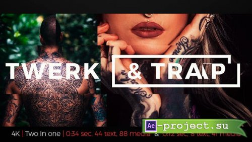 Videohive - Typo Twerk And Trap - 20590881 - Project for After Effects