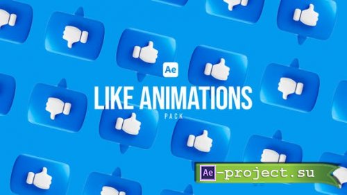 Videohive - Like Animations Pack - 50212068 - Project for After Effects