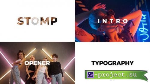 Videohive - Stomp Typography - 50192384 - Project for After Effects