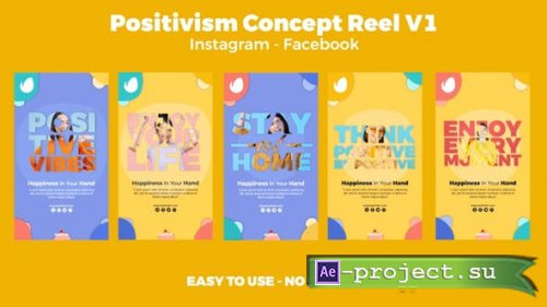 Videohive - Positivism Concept Instagram Reel - 50193938 - Project for After Effects