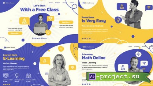 Videohive - Online Classes Intro - 50213578 - Project for After Effects