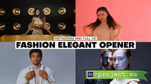 Videohive - Fashion Elegant Opener - 50196101 - Project for After Effects