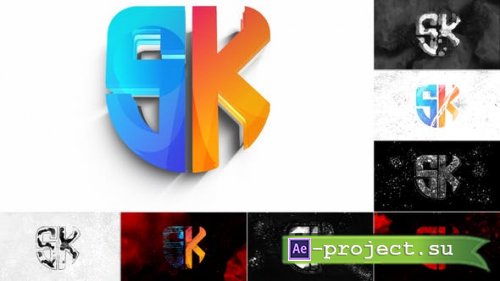 Videohive - Glitch Grunge Logo Reveal - 50193762 - Project for After Effects