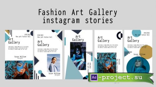 Videohive - Art instagram stories - 50239718 - Project for After Effects