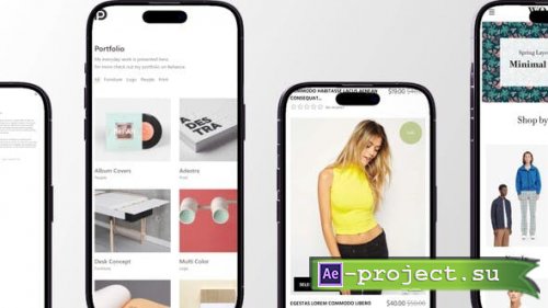 Videohive - Phone Mockup Presentation - 48073345 - Project for After Effects